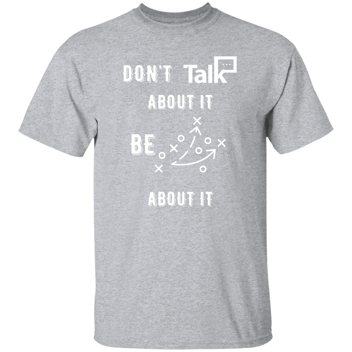 Don't Talk About It - Football Short Sleeve Shirt