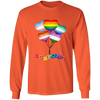 Load image into Gallery viewer, Pride Heart Balloons Long Sleeve Shirt