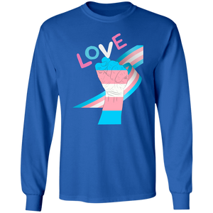 Trans Fist Long Sleeve Shirt