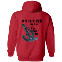 Anchored in the Lord Hoodie - Black