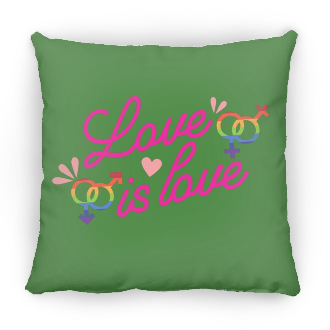 Love is Love Square Pillow