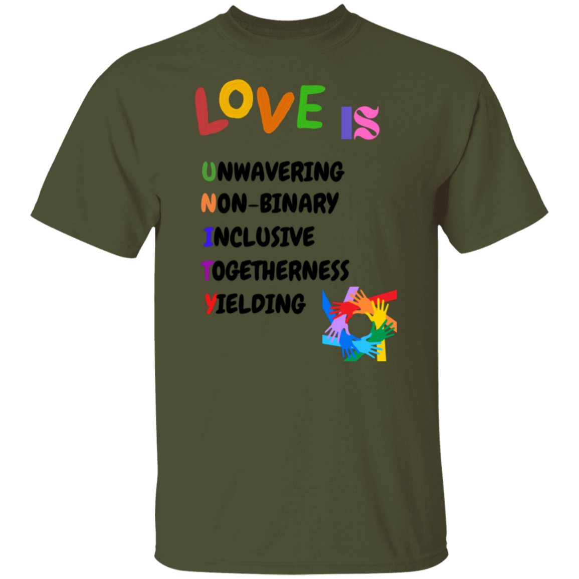 Love is Unity Short Sleeve Shirt