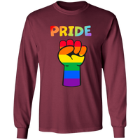 Rainbow Pride Fist Long Sleeve Shirt