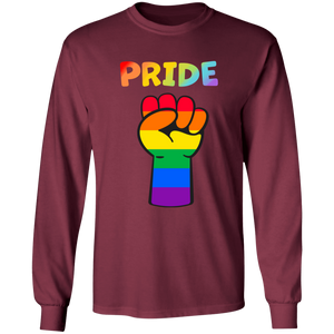 Rainbow Pride Fist Long Sleeve Shirt