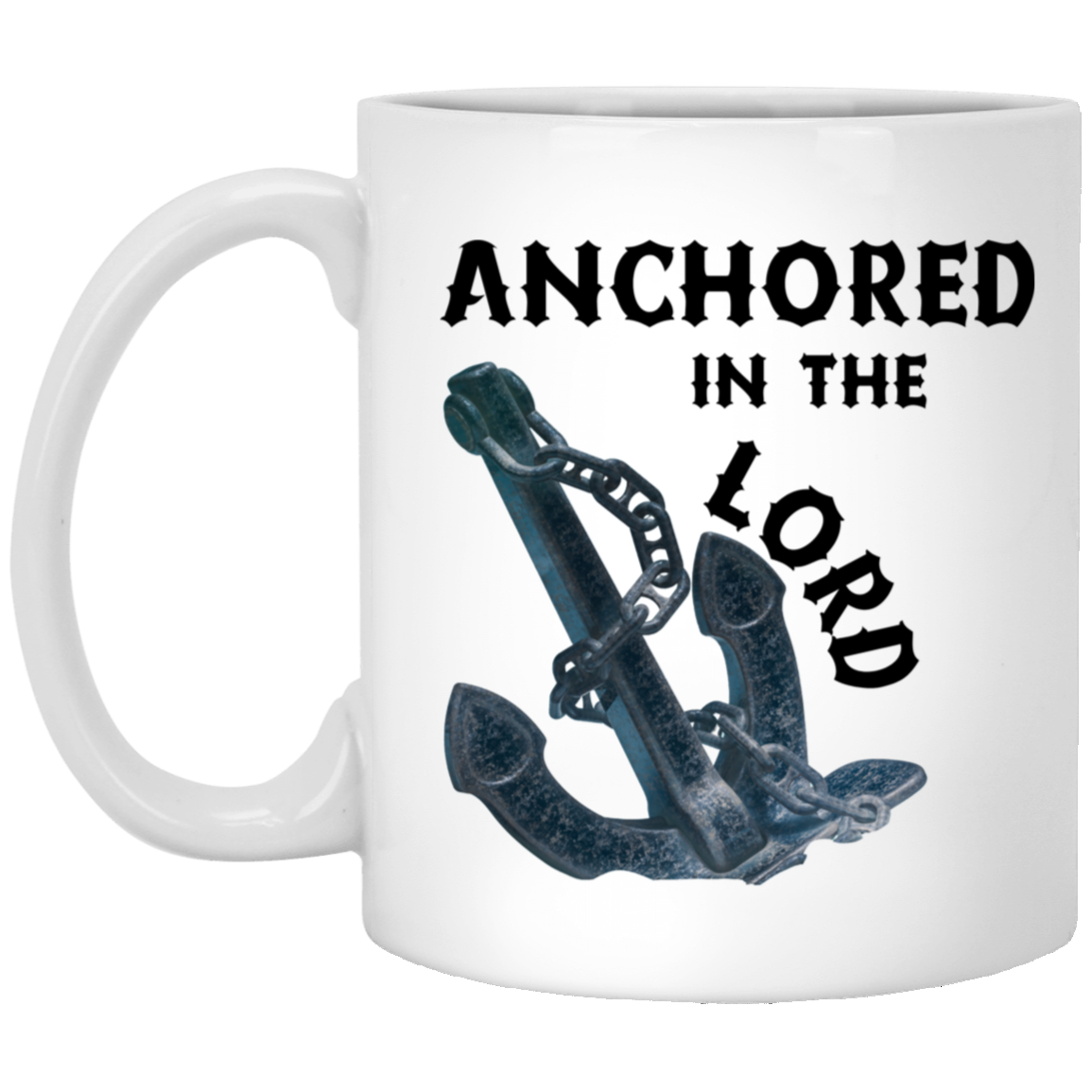 Anchored In The Lord Mug