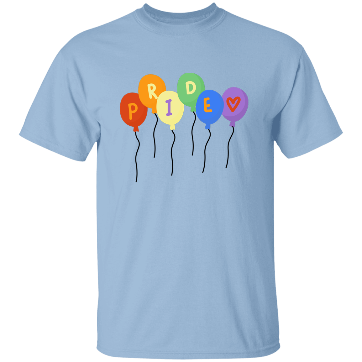 Pride Balloons Short Sleeve Shirt