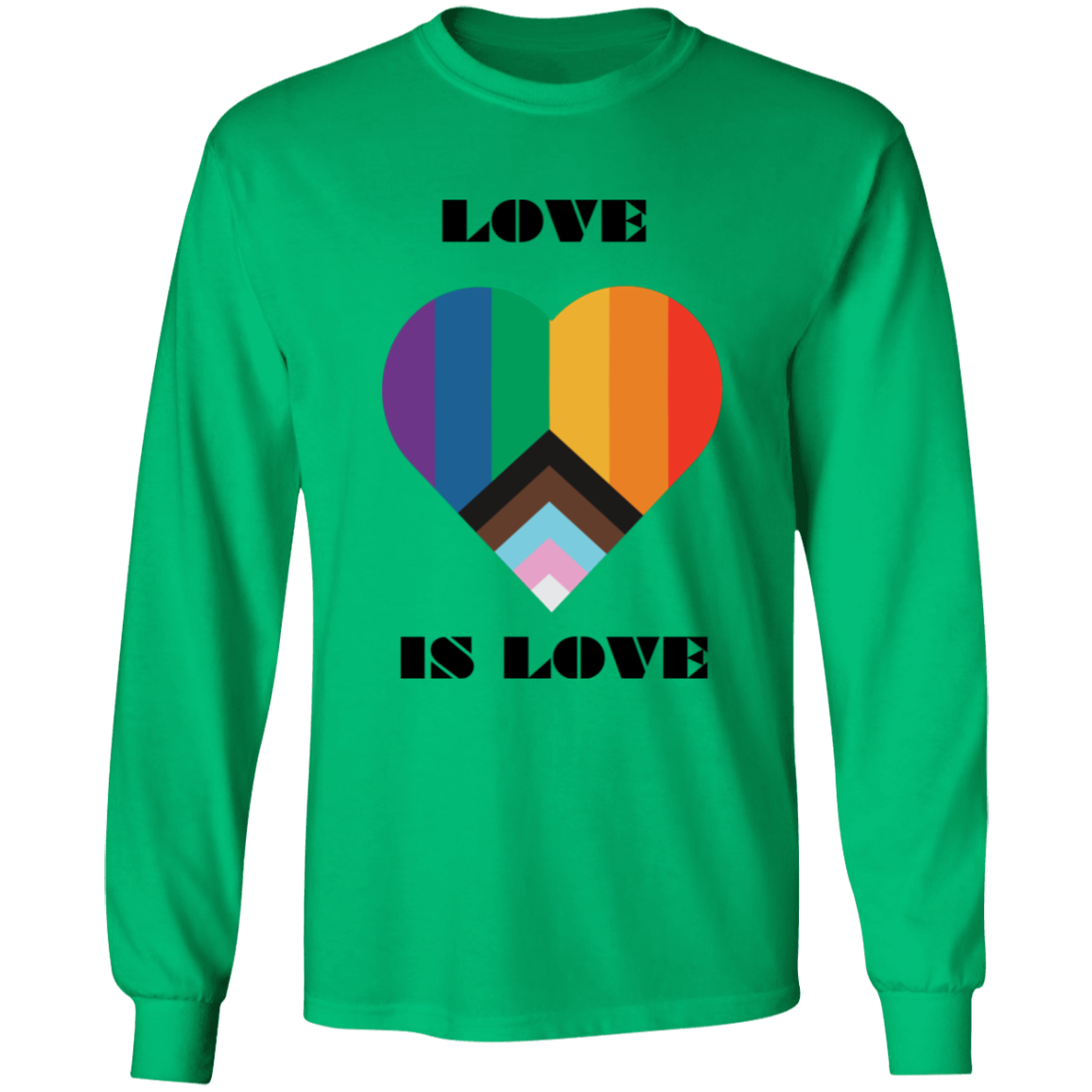Heart Love is Love Long Sleeve Shirt