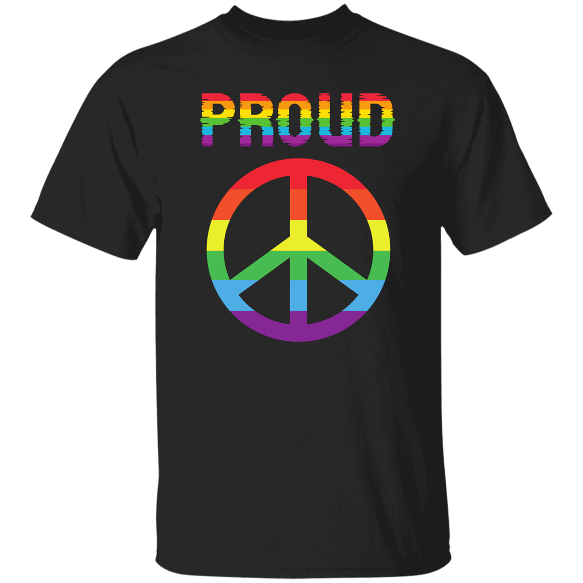 Proud Peace Short Sleeve Shirt