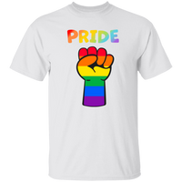 Rainbow Pride Fist Short Sleeve Shirt