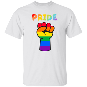 Rainbow Pride Fist Short Sleeve Shirt