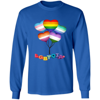 Pride Heart Balloons Long Sleeve Shirt