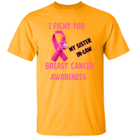I Fight For Sister in Law Short Sleeve Shirt