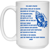 Lord's Prayer Mug Blue