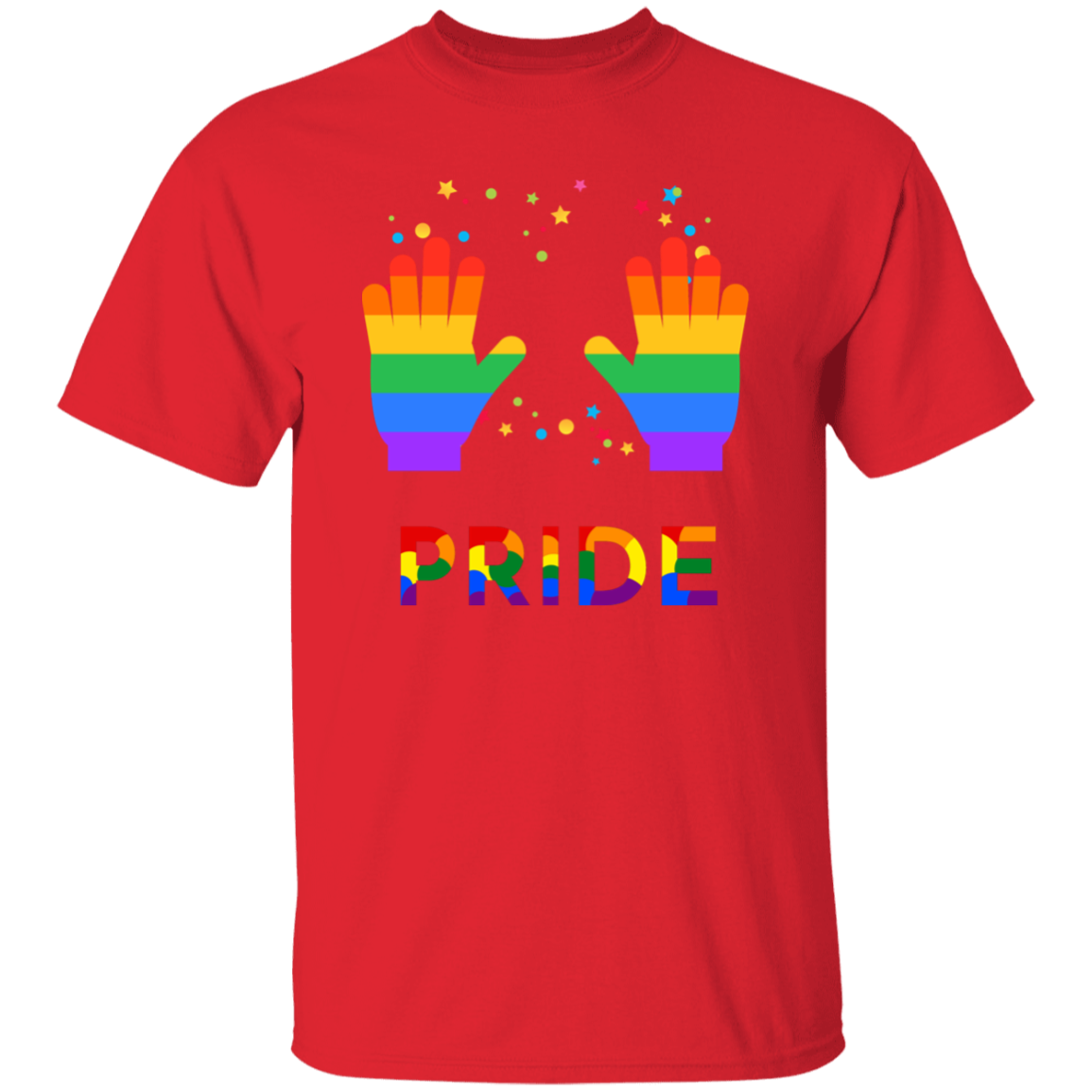 Pride Hands Short Sleeve Shirt