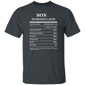 Nutrition Facts T-Shirt SS - Son - White