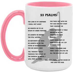 23 Psalms Accent Mug