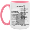 23 Psalms Accent Mug