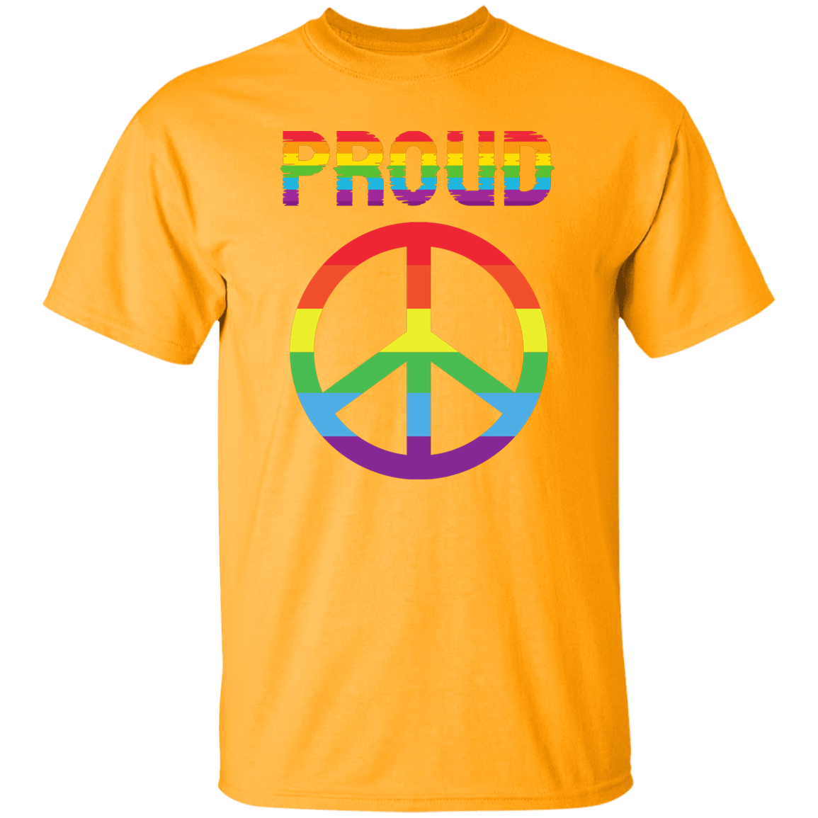 Proud Peace Short Sleeve Shirt