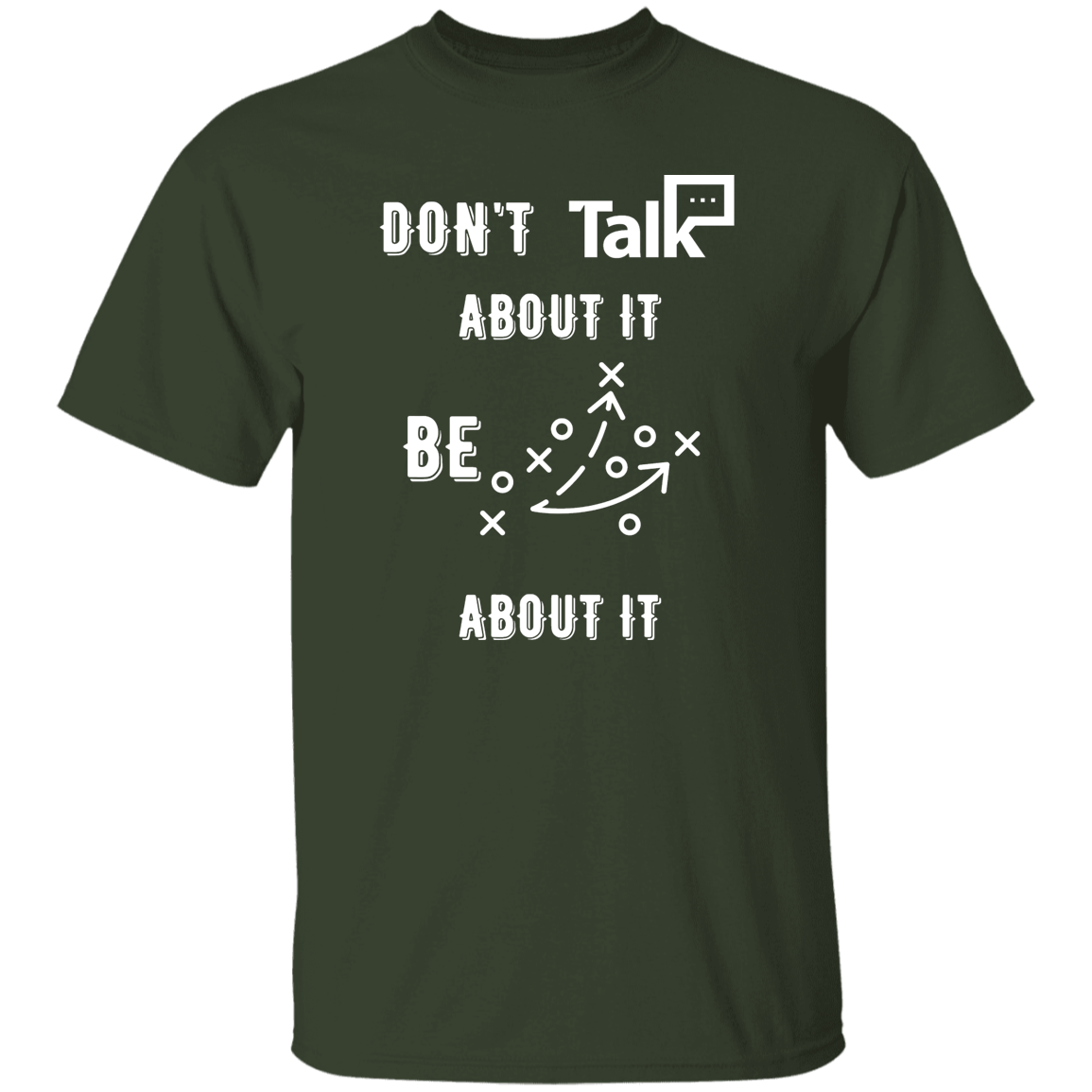Don't Talk About It - Football Short Sleeve Shirt