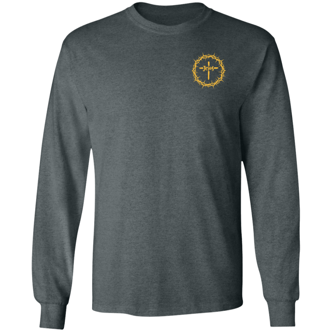 Jesus Crown Long Sleeve T-Shirt