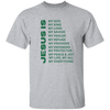 Jesus Is Christian T-Shirt - Short Sleeve Green