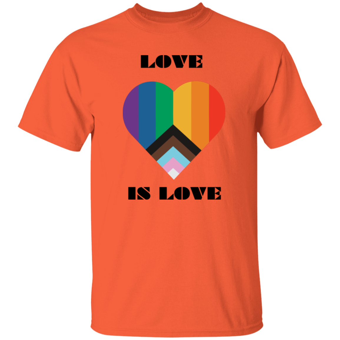 Heart Love is Love Short Sleeve Shirt