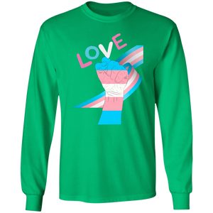 Trans Fist Long Sleeve Shirt