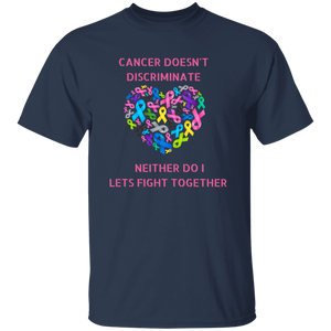 Cancer Doesn't Discriminate Short Sleeve Shirt