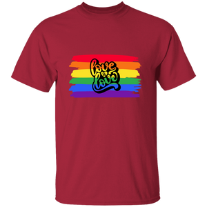 Love is Love Paint Short Sleeve Shirt