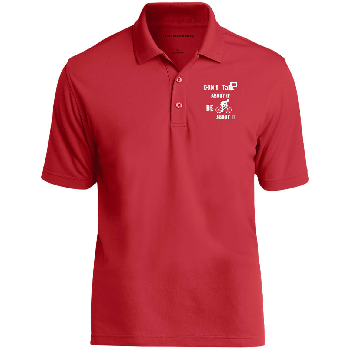 Don't Talk About It - Cyclist Short Sleeve Polo