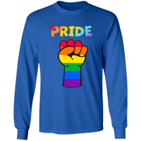 Rainbow Pride Fist Long Sleeve Shirt