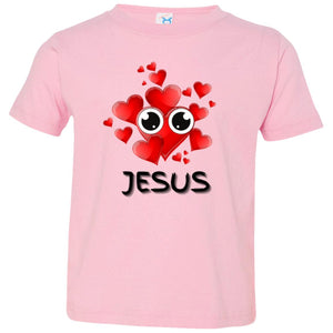 Eye Love Jesus Toddler Short Sleeve