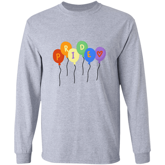 Pride Balloons Long Sleeve Shirt