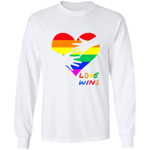 Love Wins Heart Long Sleeve Shirt