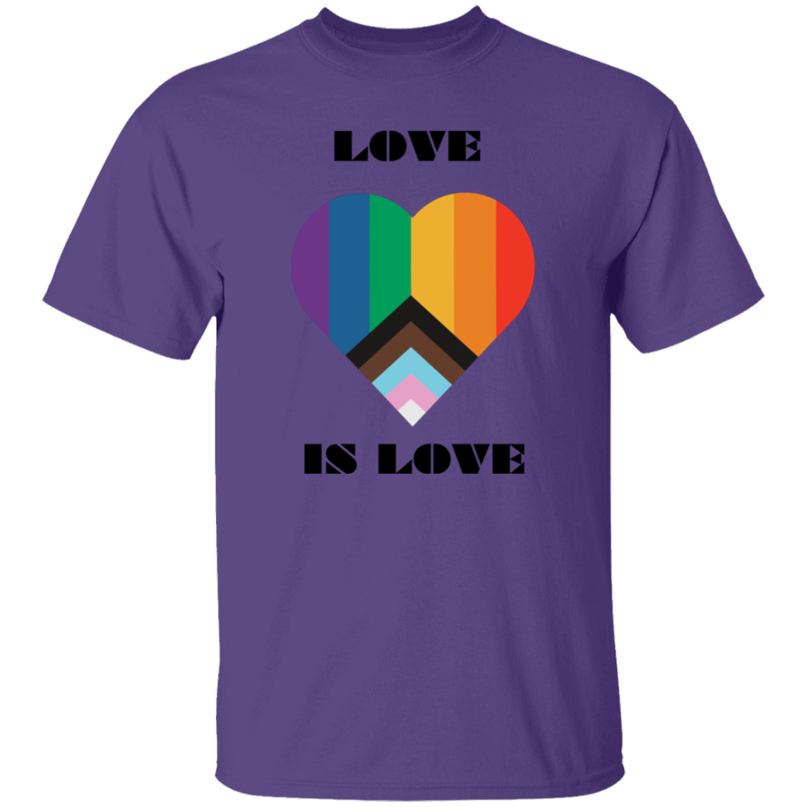 Heart Love is Love Short Sleeve Shirt