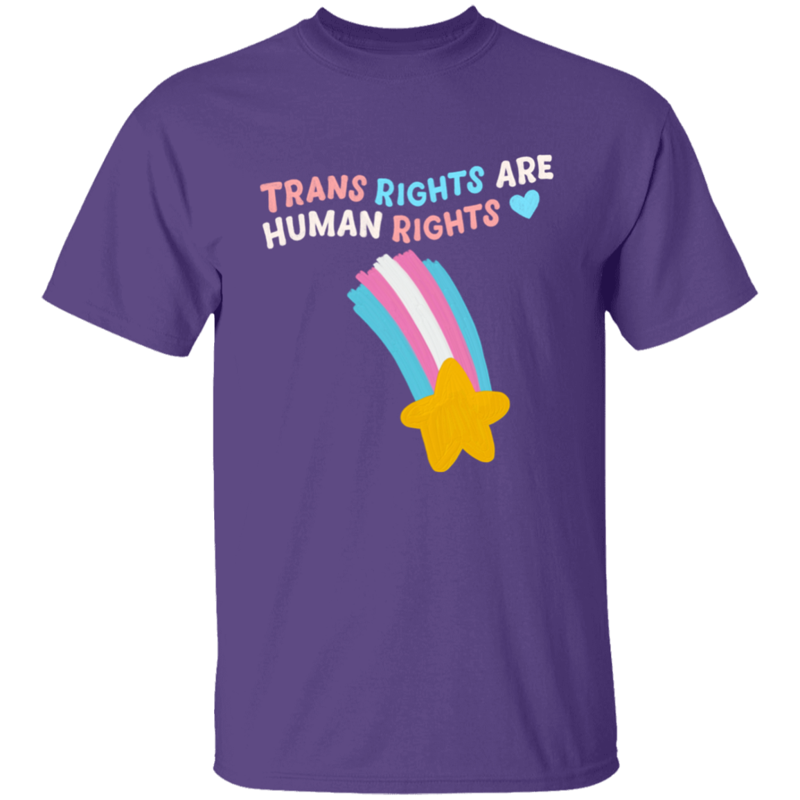 Trans Rights Short Sleeve Shirt