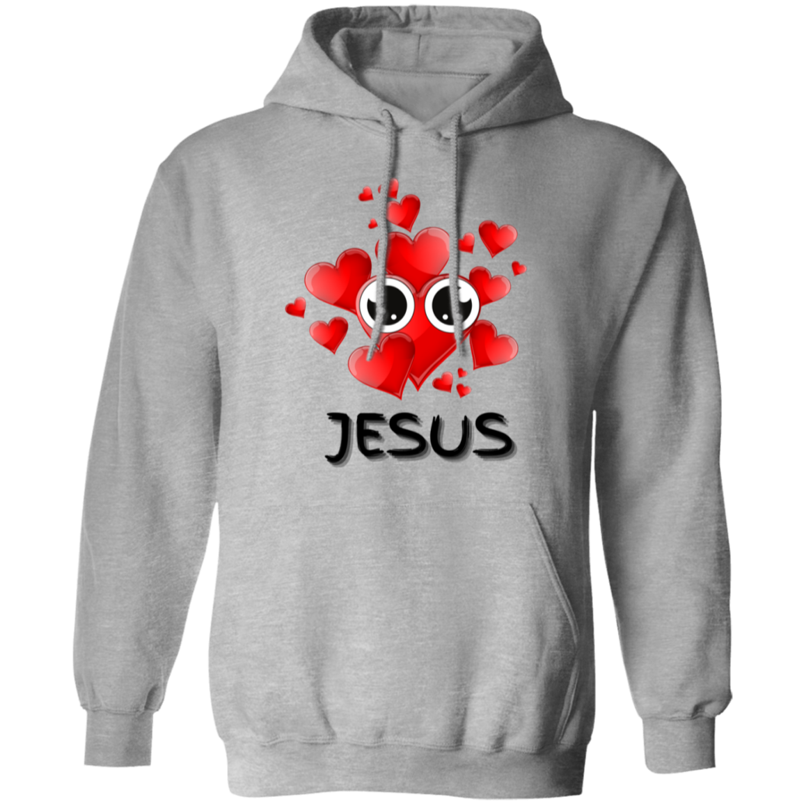 Eye Love Jesus Pullover Hoodie