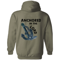 Anchored in the Lord Hoodie - Black