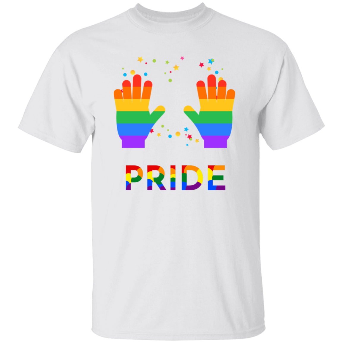 Pride Hands Short Sleeve Shirt