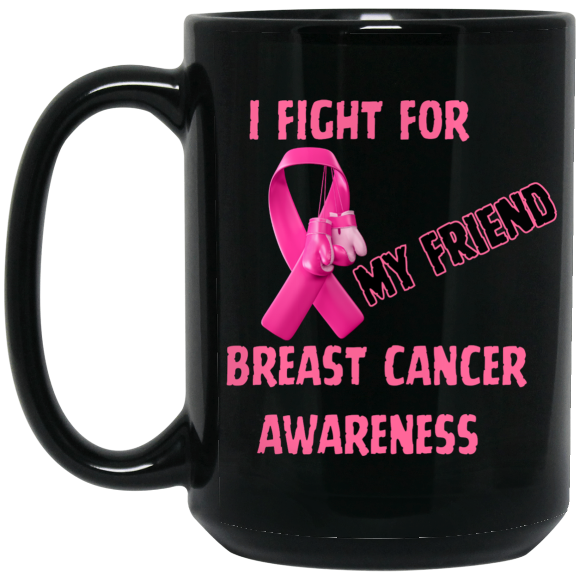 I Fight For Black 15oz Mug