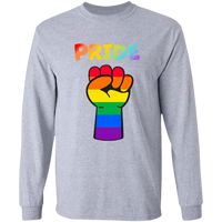 Rainbow Pride Fist Long Sleeve Shirt
