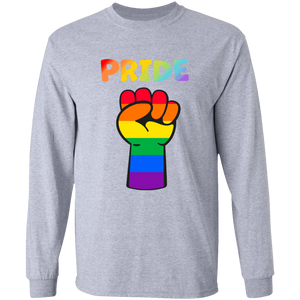 Rainbow Pride Fist Long Sleeve Shirt