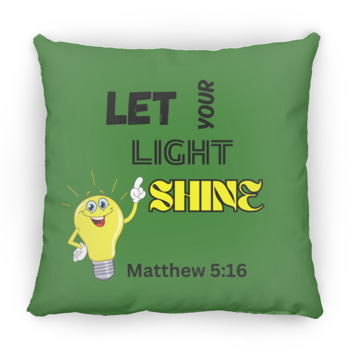 Let Your Light Shine Pillow