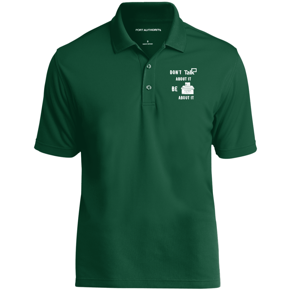 Don't Talk About It - Vote Short Sleeve Polo