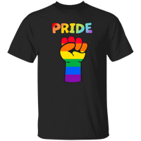 Rainbow Pride Fist Short Sleeve Shirt