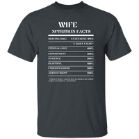 Nutrition Facts T-Shirt SS - Wife - White
