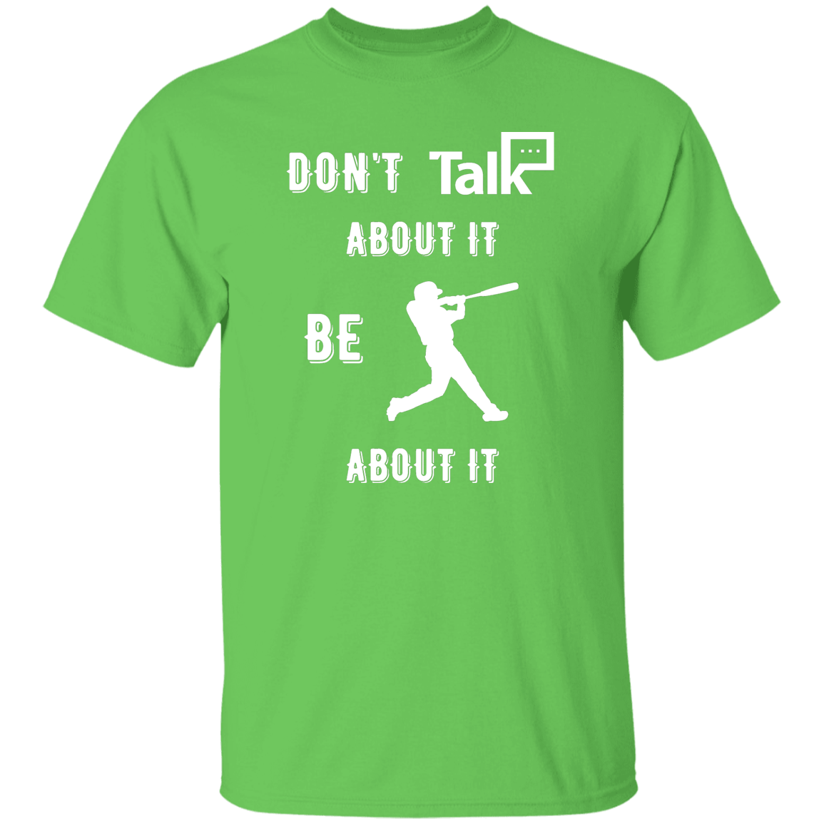 Don't Talk About It - Baseball Short Sleeve Shirt