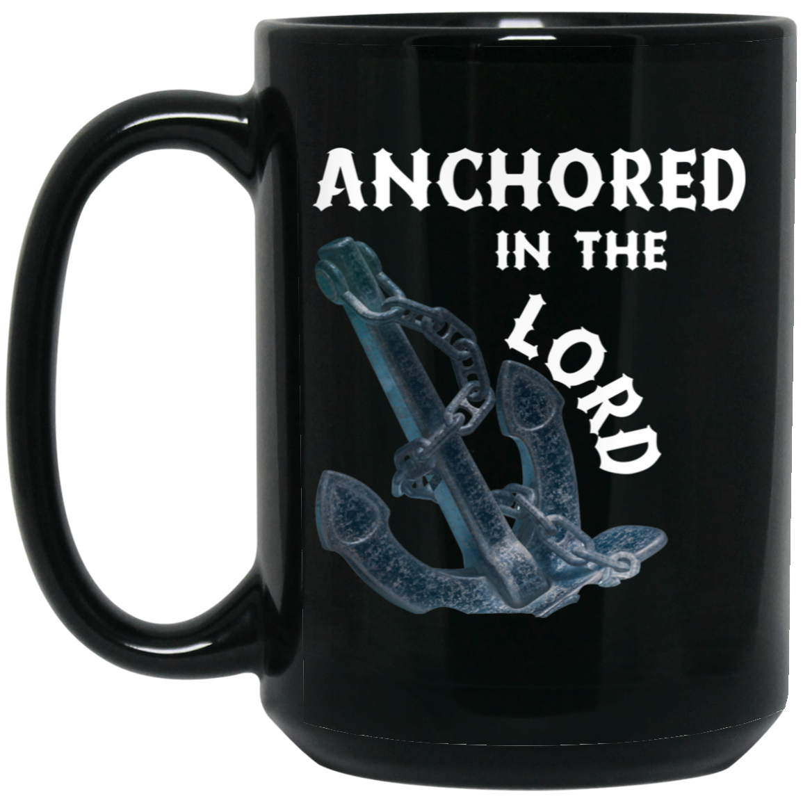 Anchored In The Lord Mug