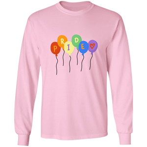 Pride Balloons Long Sleeve Shirt