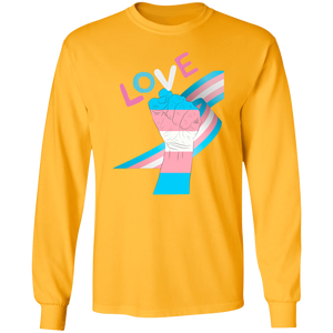 Trans Fist Long Sleeve Shirt